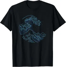Japanese Wave Nature Japan Water Beach Ocean T-Shirt
