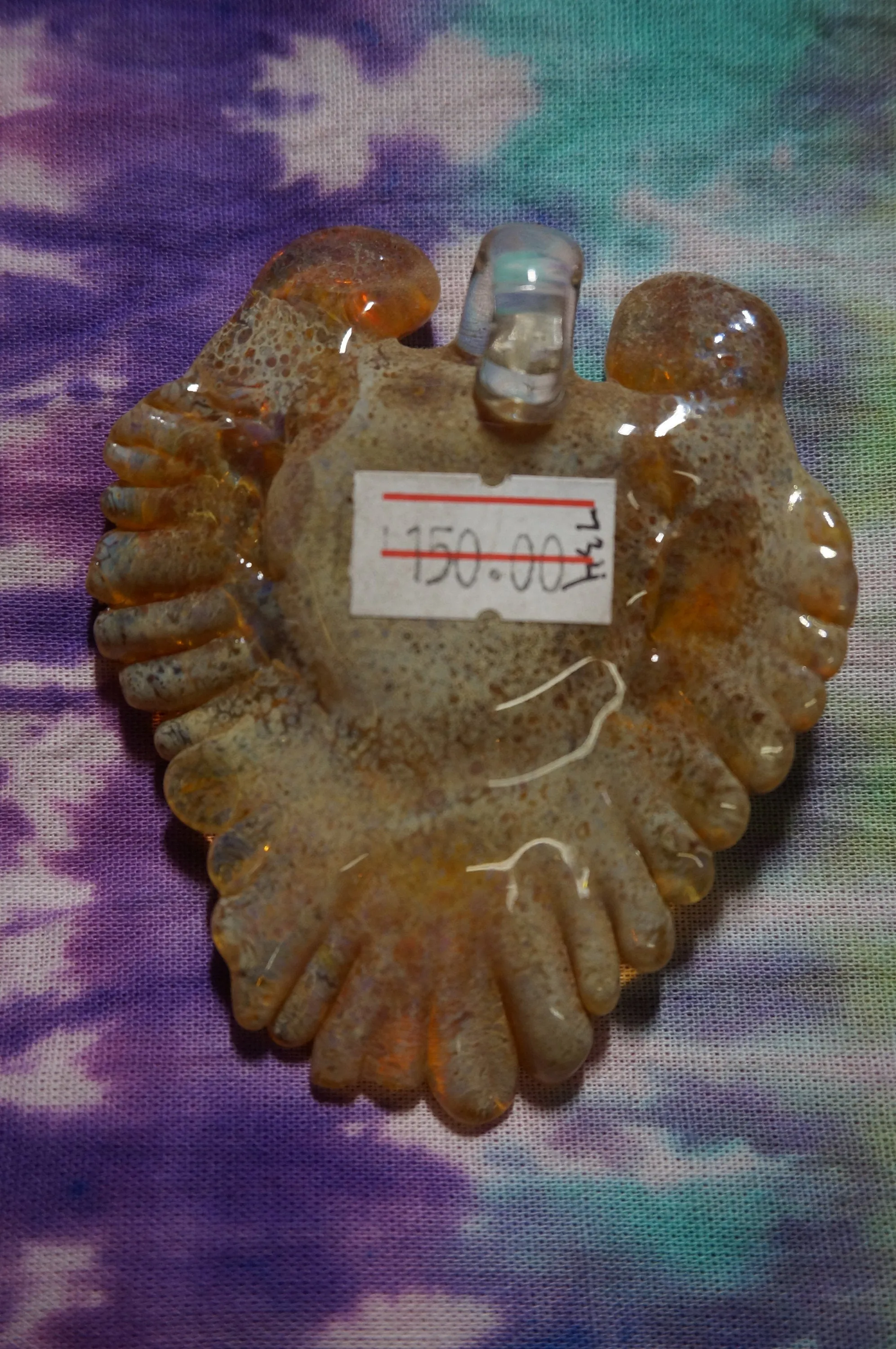 King of the Jungle Lion Head Glass Pendant - Caliculturesmokeshop.com