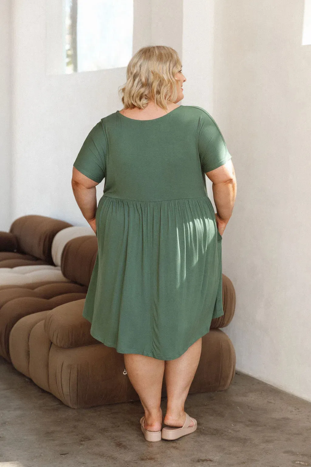 Lauren Dress - Forest