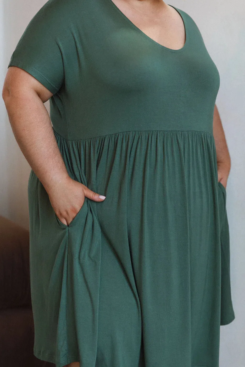 Lauren Dress - Forest