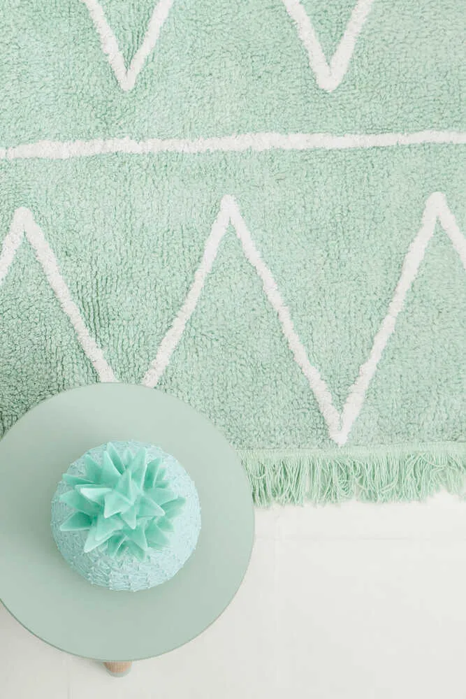 Lorena Canals Washable Rug Hippy Mint