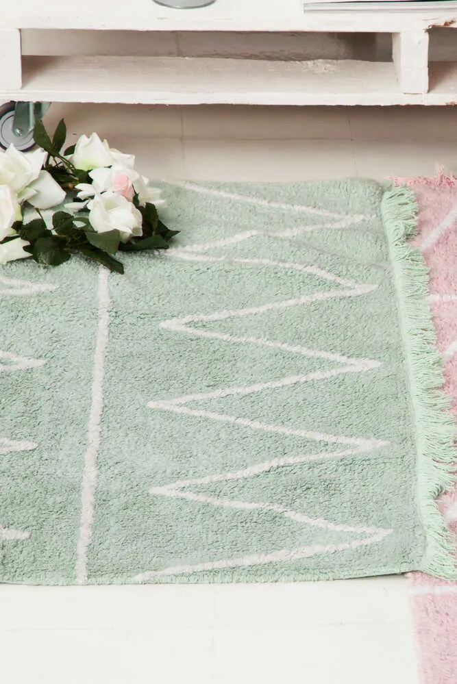 Lorena Canals Washable Rug Hippy Mint