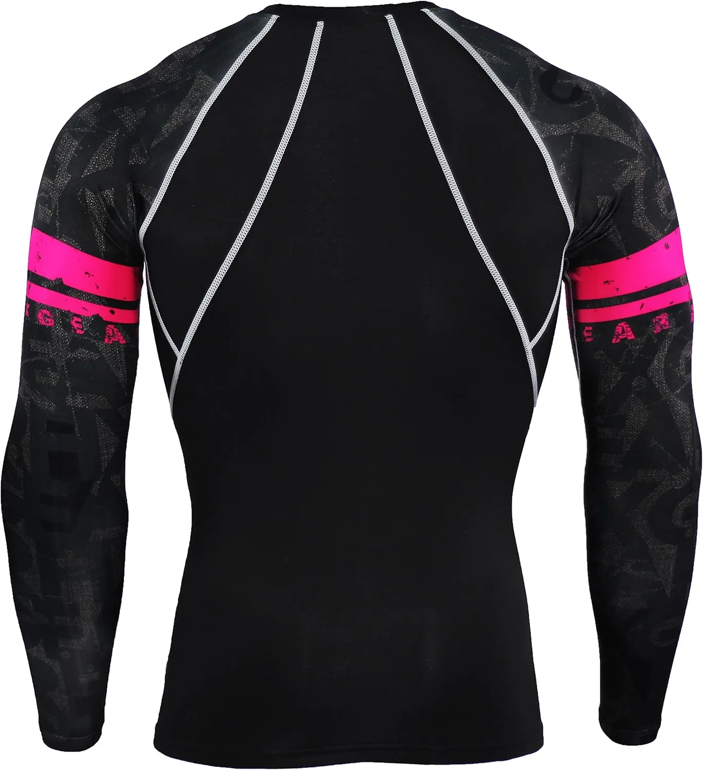 Men's Running Long Sleeve Compression Shirts and Pants Sets Gym Workout Quick Dry Tight Shirts Sportswear Suits