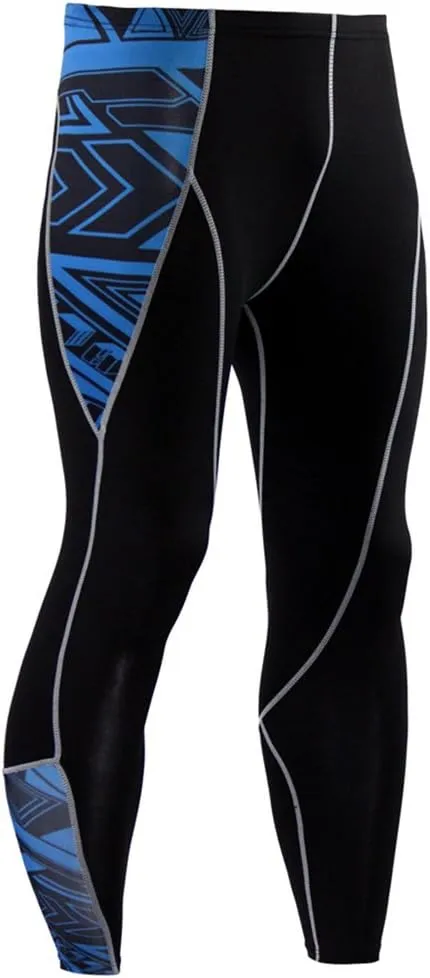 Men's Running Long Sleeve Compression Shirts and Pants Sets Gym Workout Quick Dry Tight Shirts Sportswear Suits