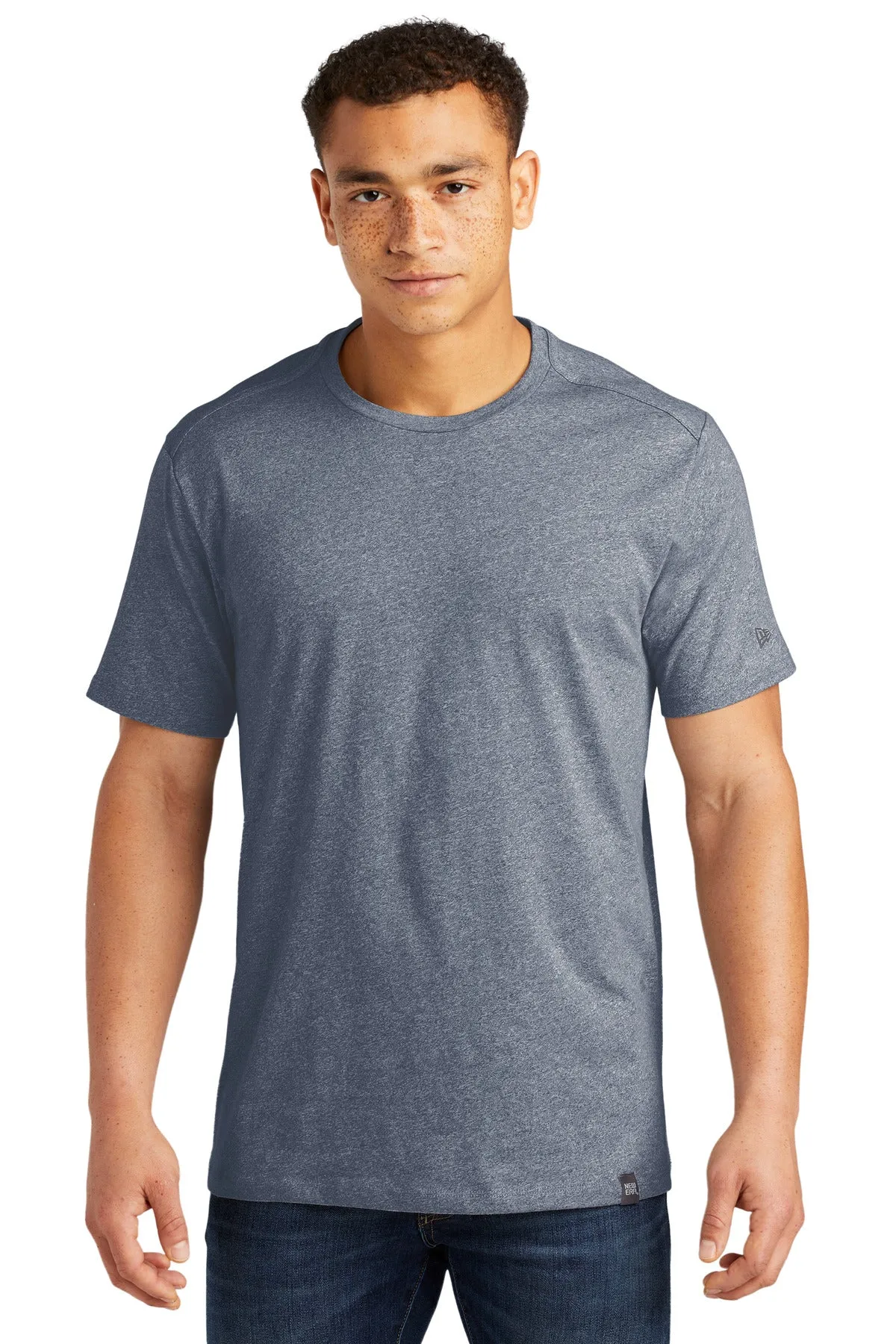 New Era Heritage Blend Crew Tee. NEA100