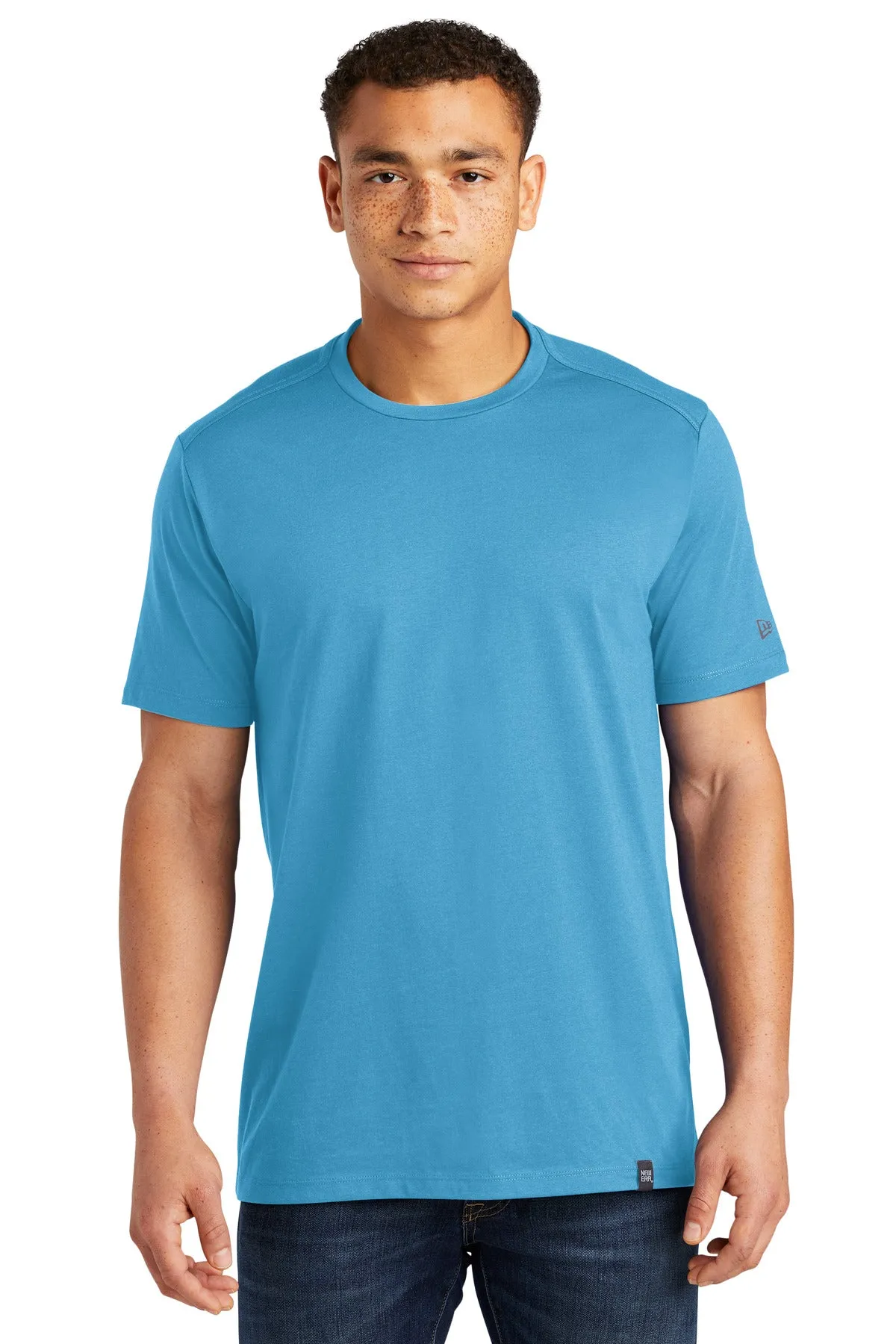 New Era Heritage Blend Crew Tee. NEA100