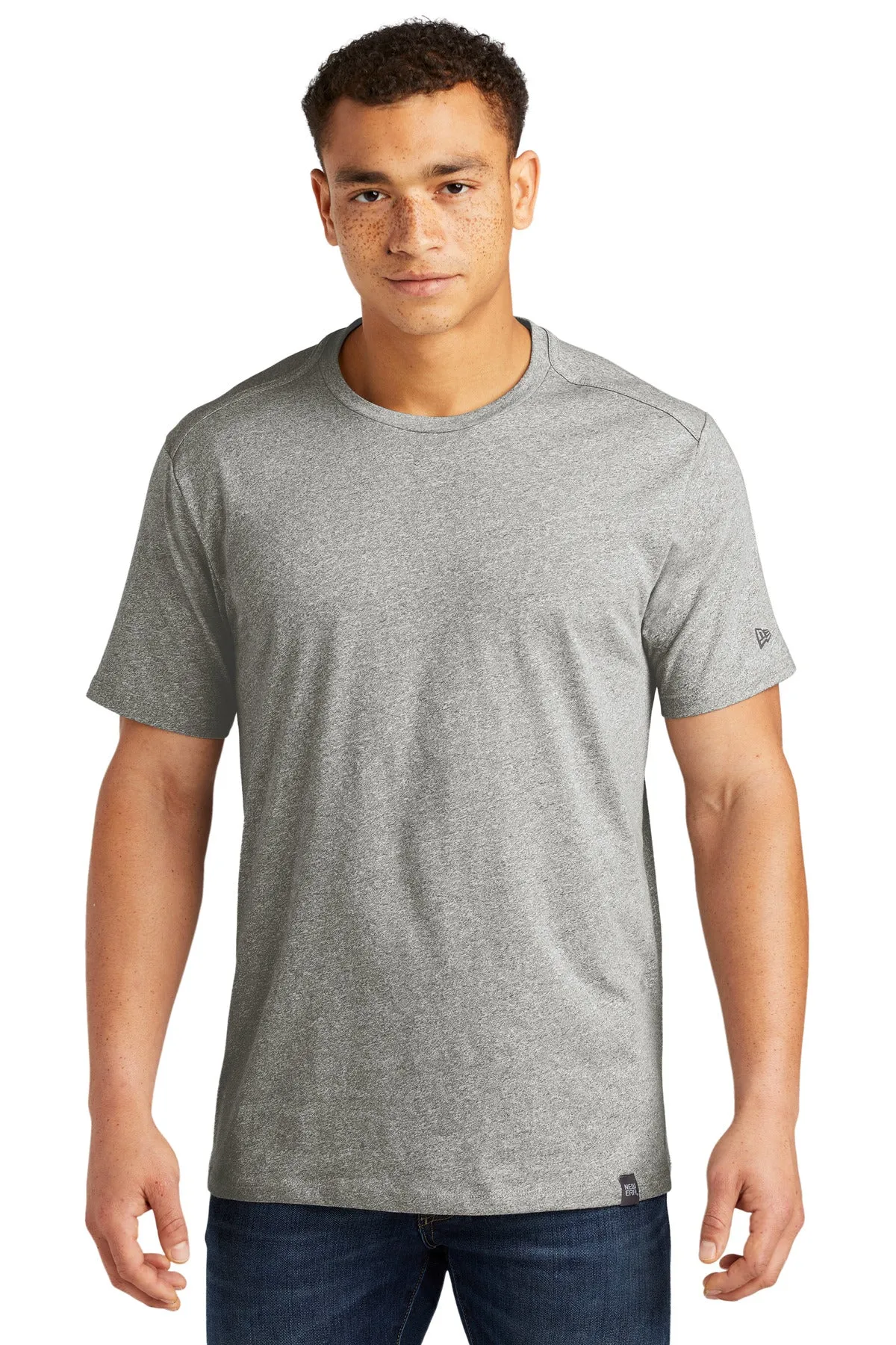 New Era Heritage Blend Crew Tee. NEA100