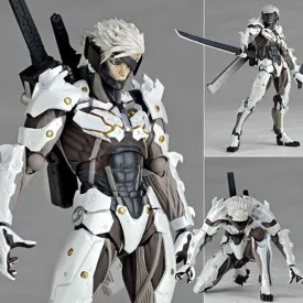 Revoltech Yamaguchi 140EX Raiden White Version from Metal Gear Rising Revengeance Kaiyodo [SOLD OUT]