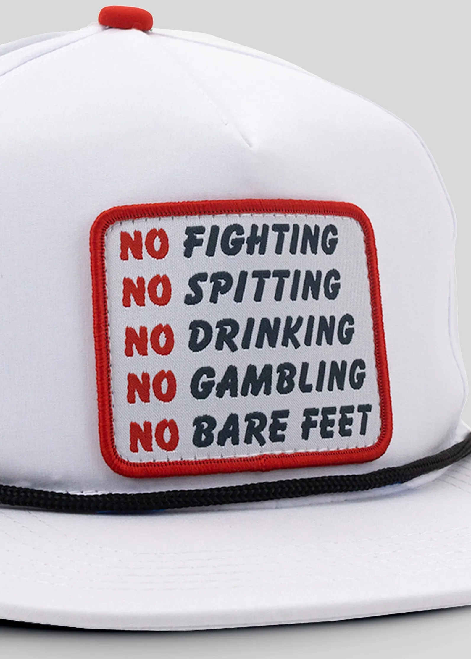 Rules Rope Hat | White
