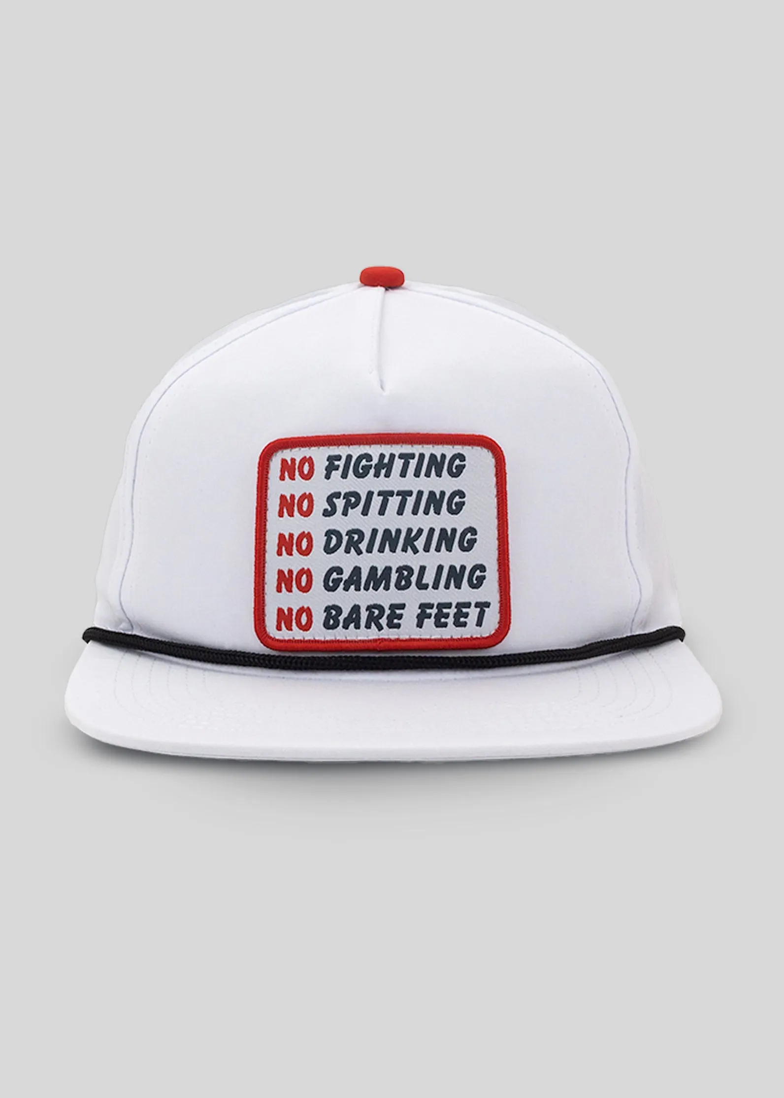 Rules Rope Hat | White