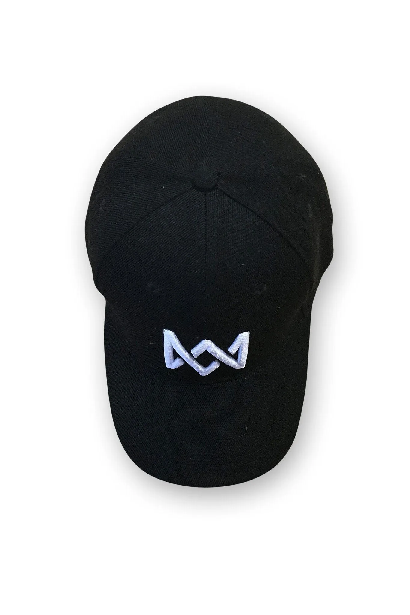 Snapback - Black with white logo