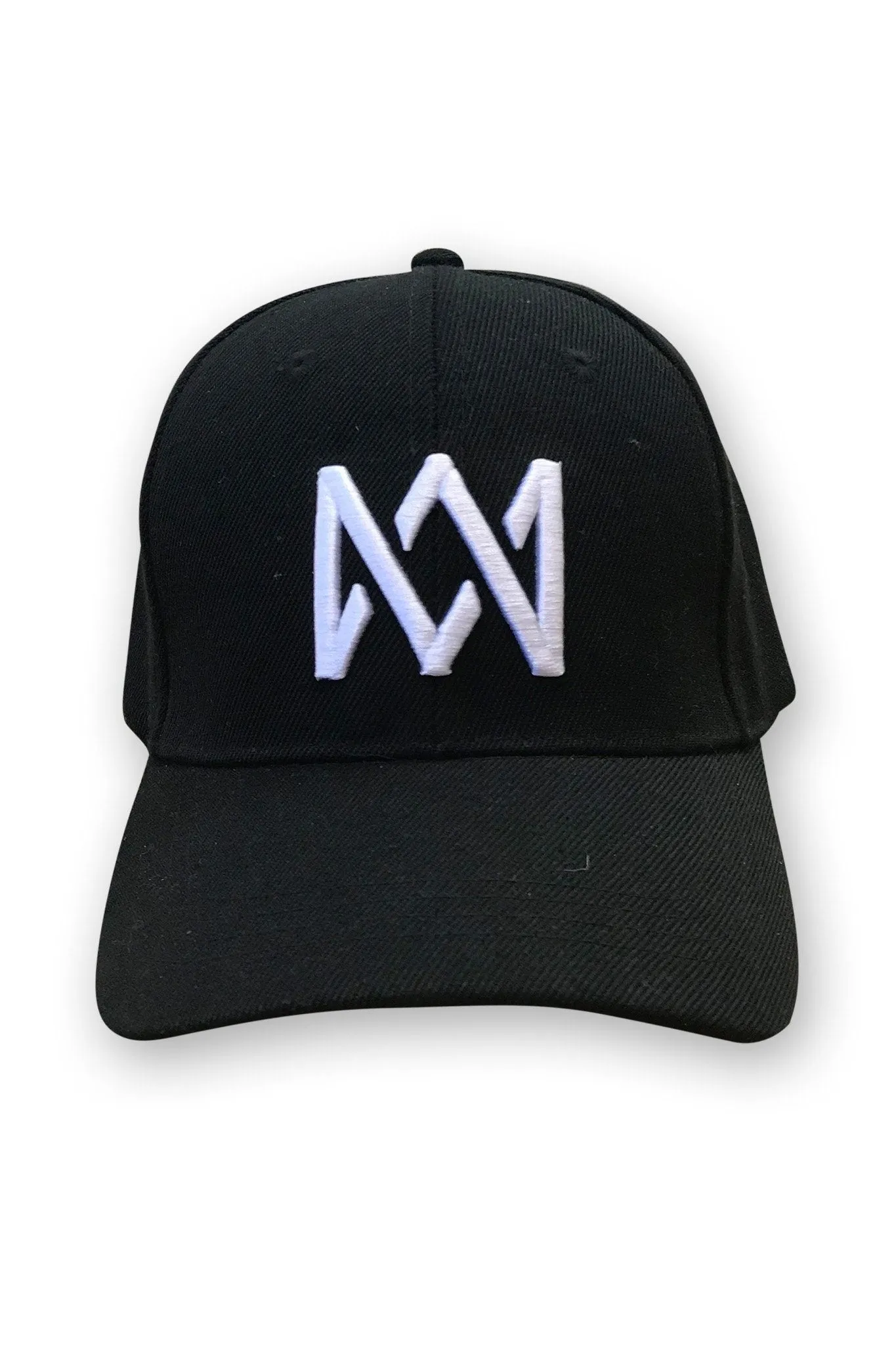 Snapback - Black with white logo
