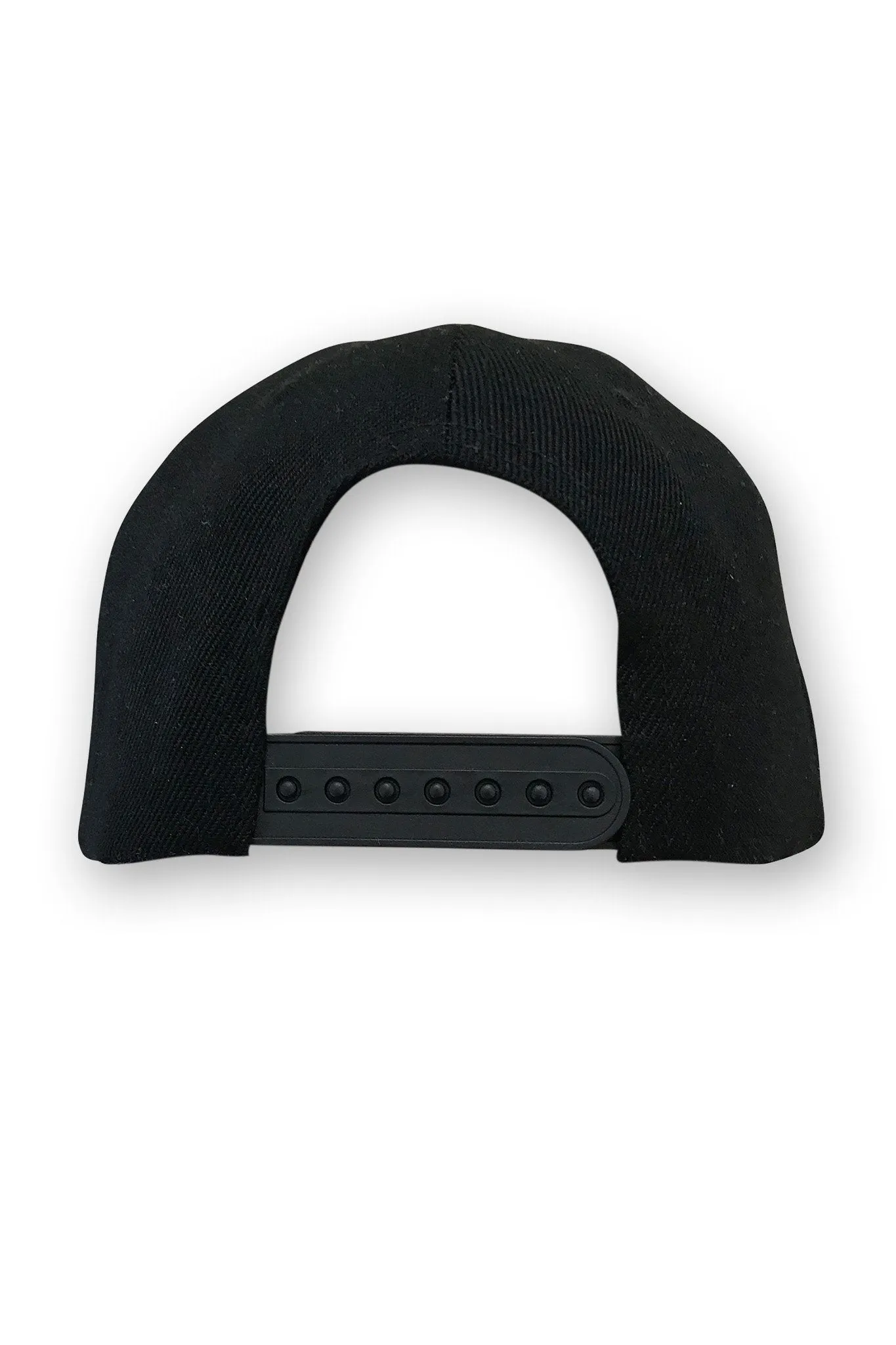 Snapback - Black with white logo