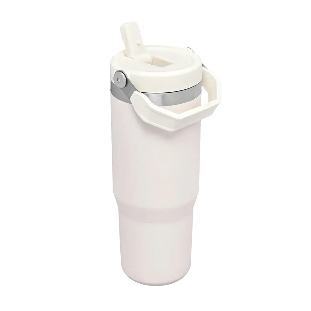 Stanley Ice Flow Flip Straw Tumbler 30oz Rose Quartz