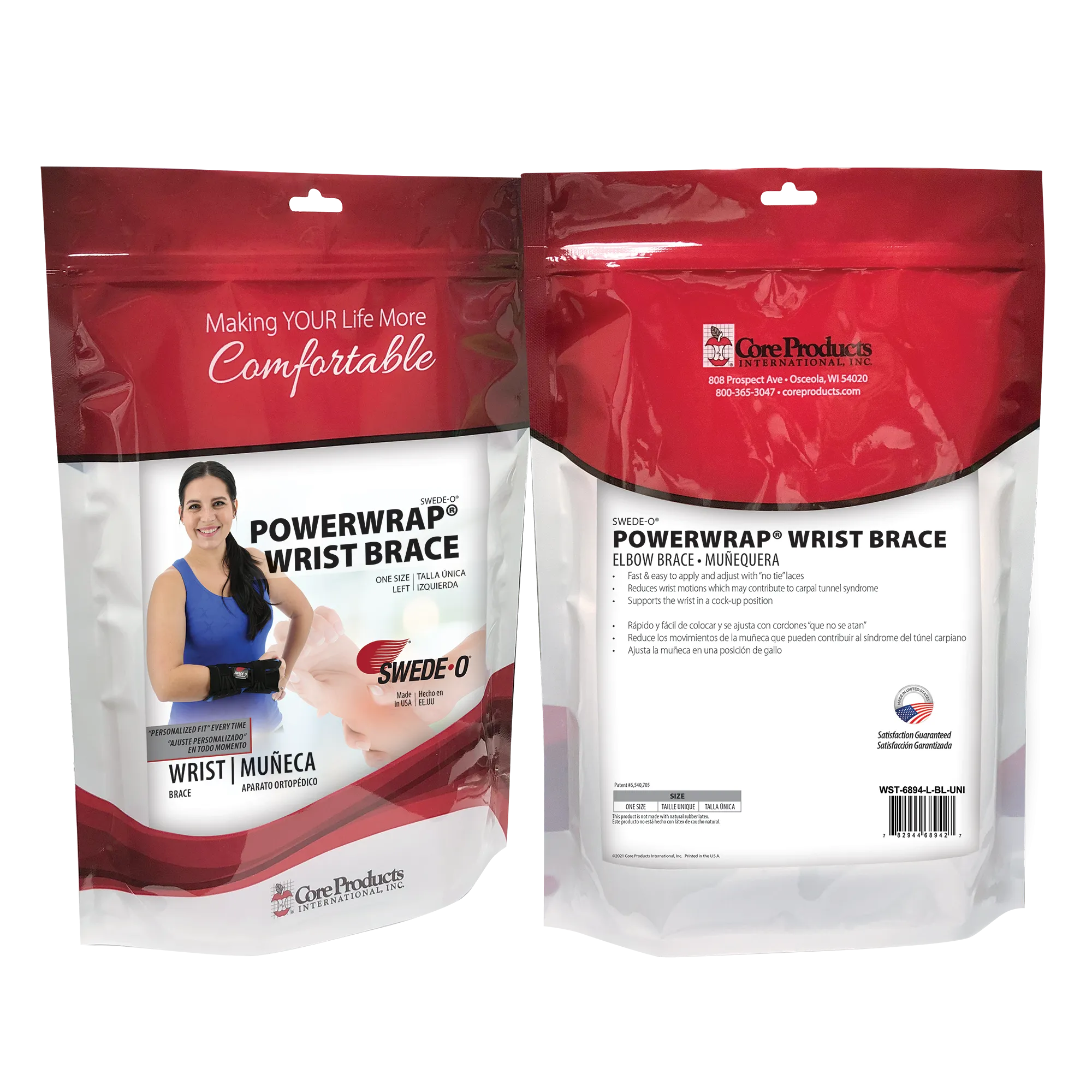 Swede-O PowerWrap Wrist Brace