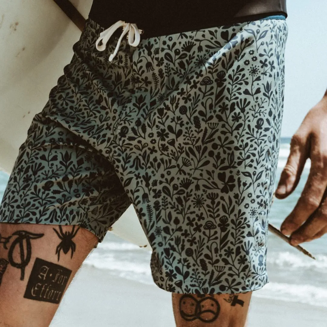 The Bo Boardie in Sea Floral