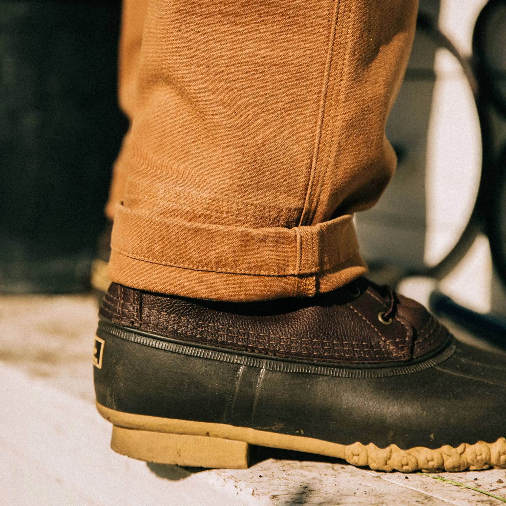 The Carpenter Pant in Cedar Boss Duck