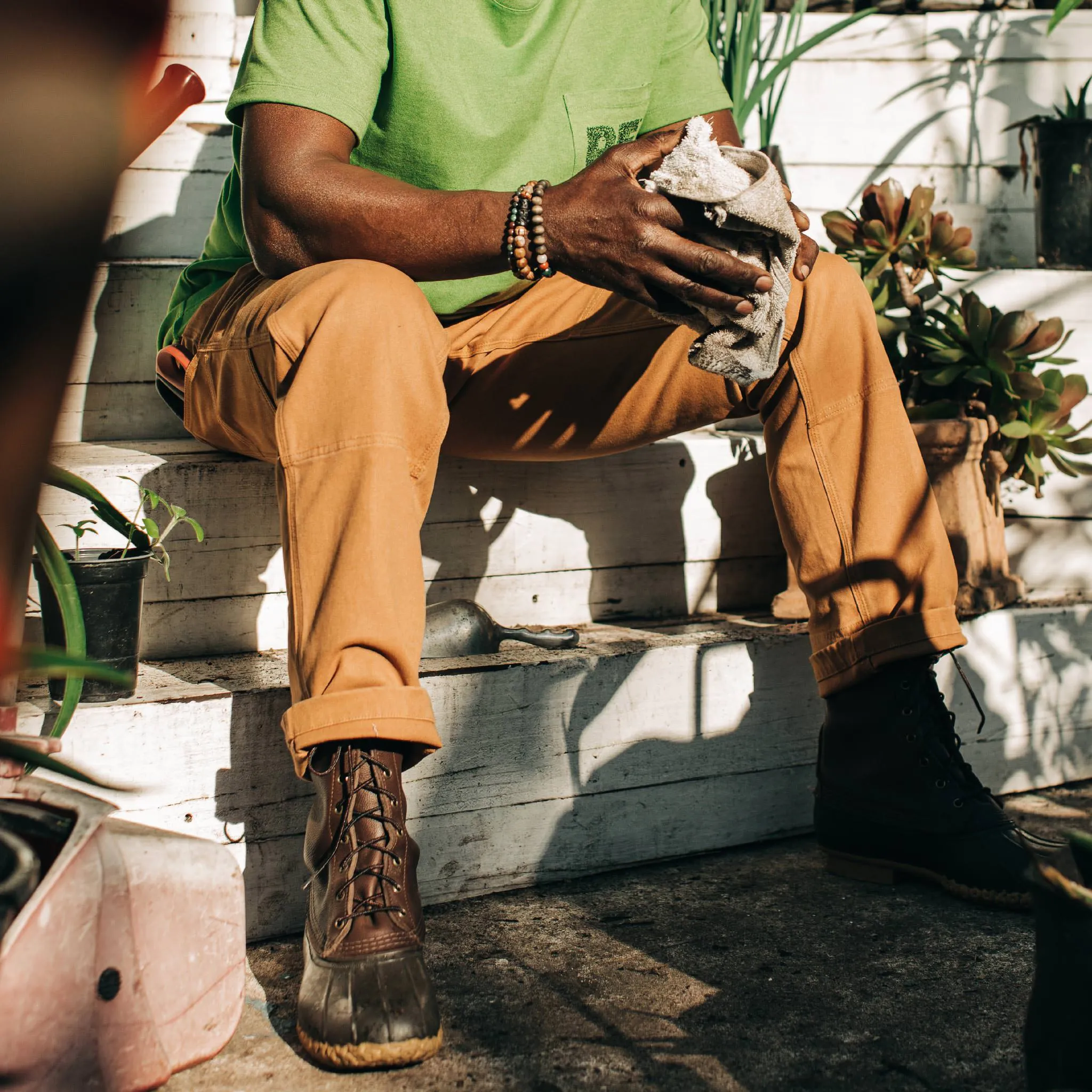 The Carpenter Pant in Cedar Boss Duck