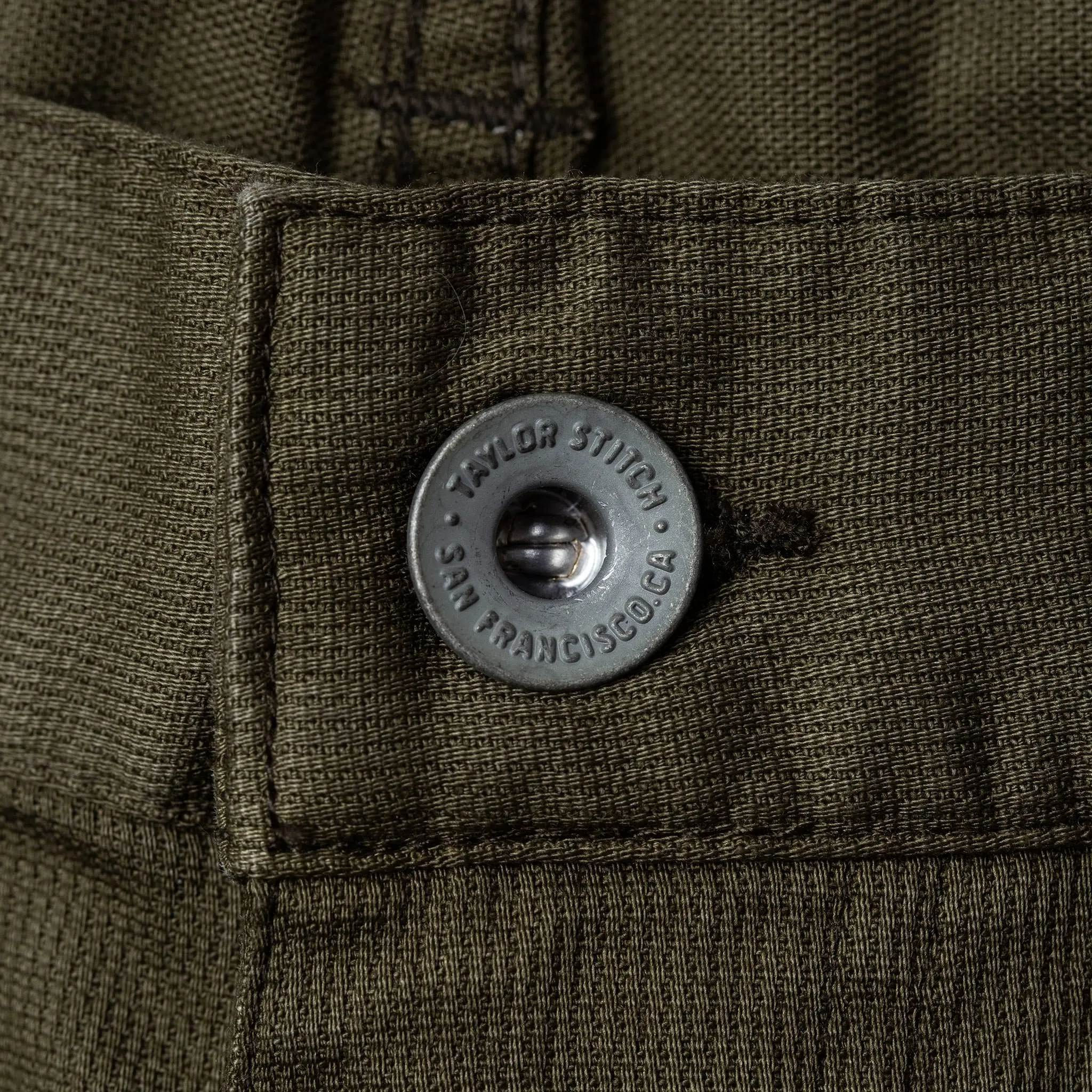 The Democratic All Day Pant in Olive Bedford Cord