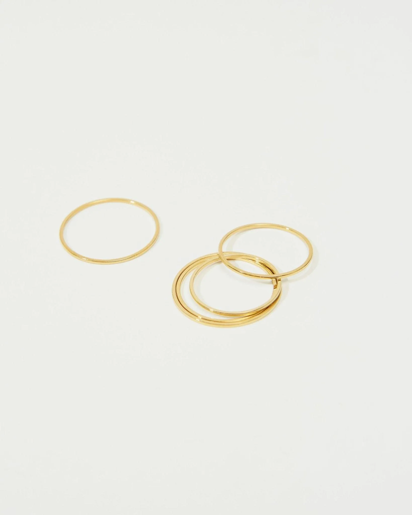Thin Plain Ring in Silver
